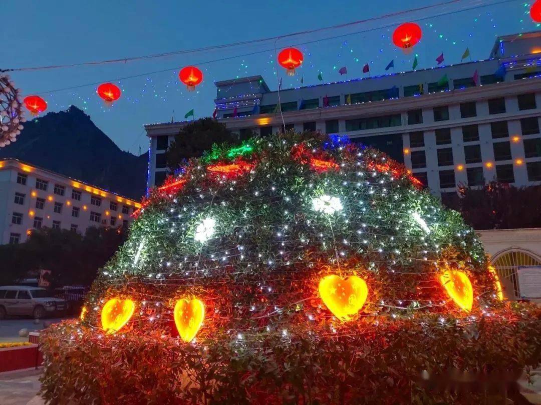 文州夜景醉美如画