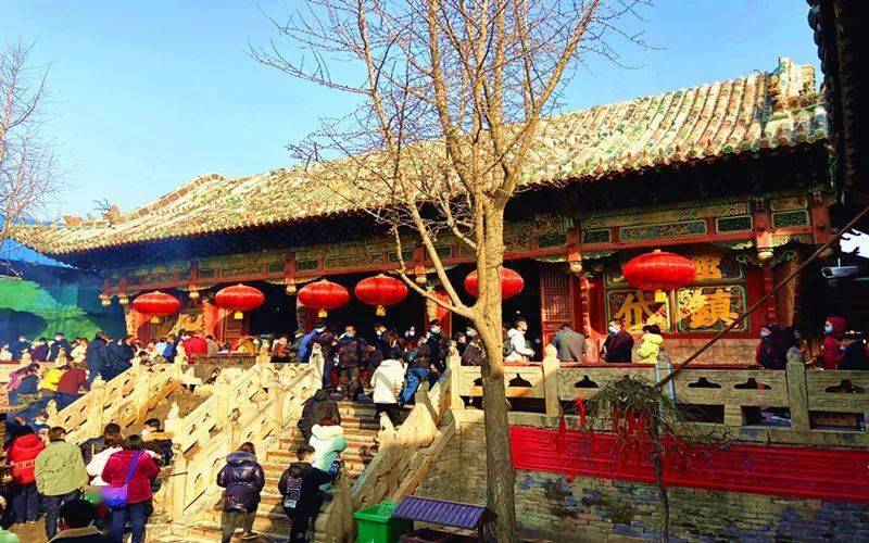 浚县正月古庙会之浮丘山碧霞宫