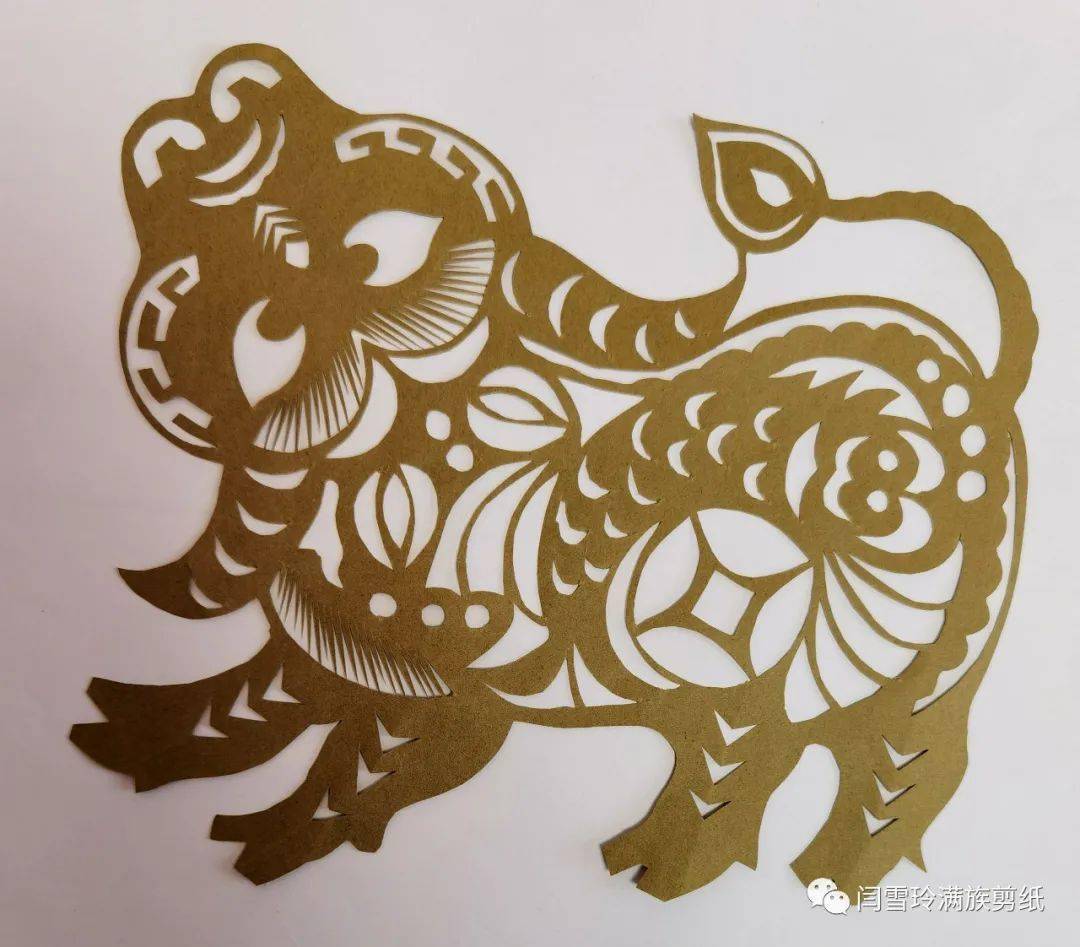 瑞牛剪彩贺新春·吉林省牛年剪纸作品选登(一)