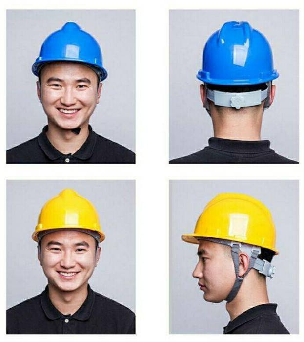 四步掌握正确安全帽佩戴方法(一)安全帽佩戴"美丽双江"
