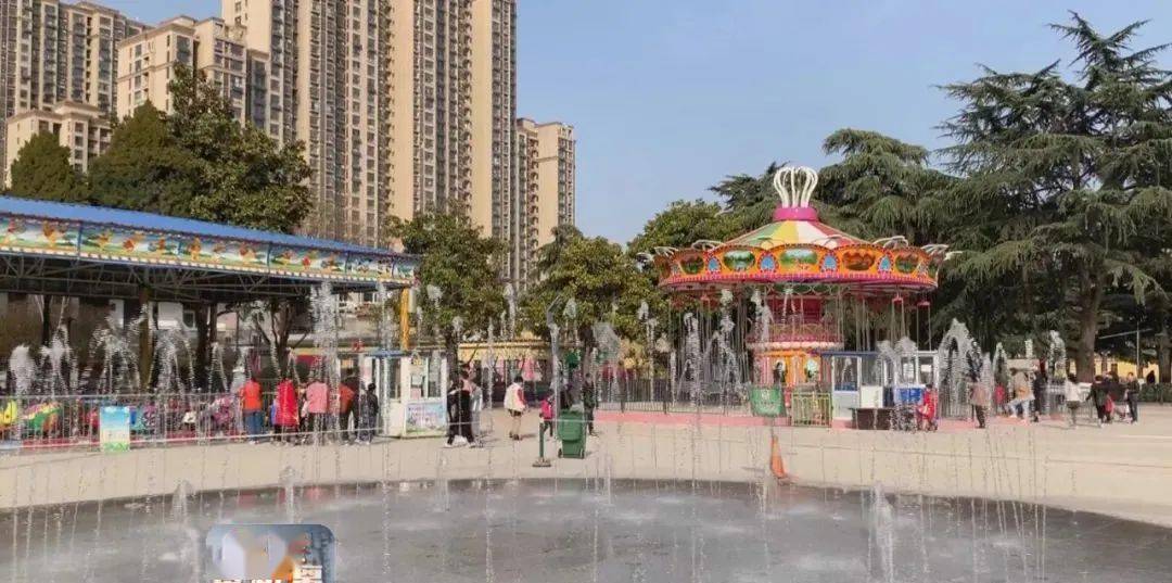 滕州:改造后的荆河公园成市民"打卡地",春节期间你去了么?