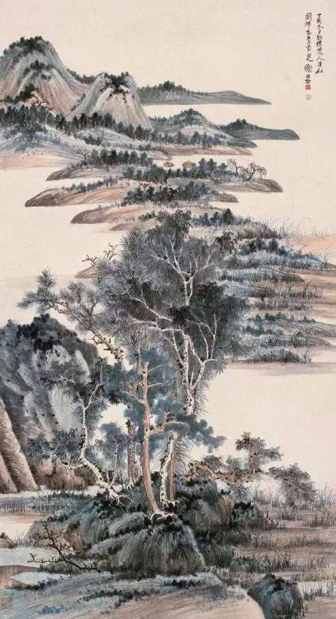 谢稚柳 是中国近现代绘画史上成就卓著的艺术与学术大师.