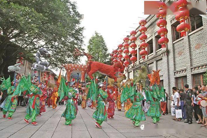 永安非遗瑰宝二十八宿花灯历史悠久场面宏大