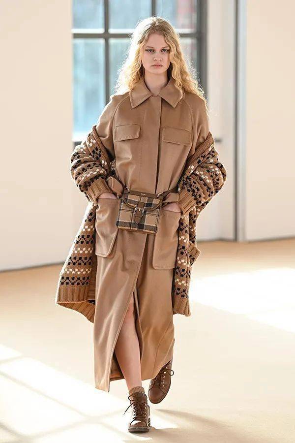 max mara 2021秋冬时装秀!女王的大不列颠风格设计