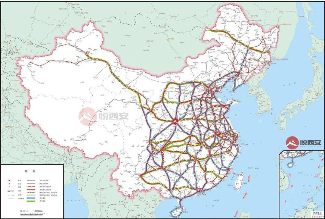 新疆高速规划2035,河南高速规划2020-2035 国家2035交通规划发布,建设西安国际综合交通枢纽!