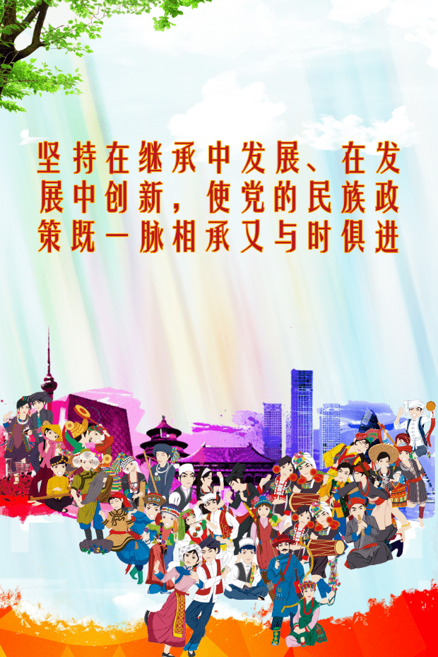 【公益海报】铸牢中华民族共同体意识