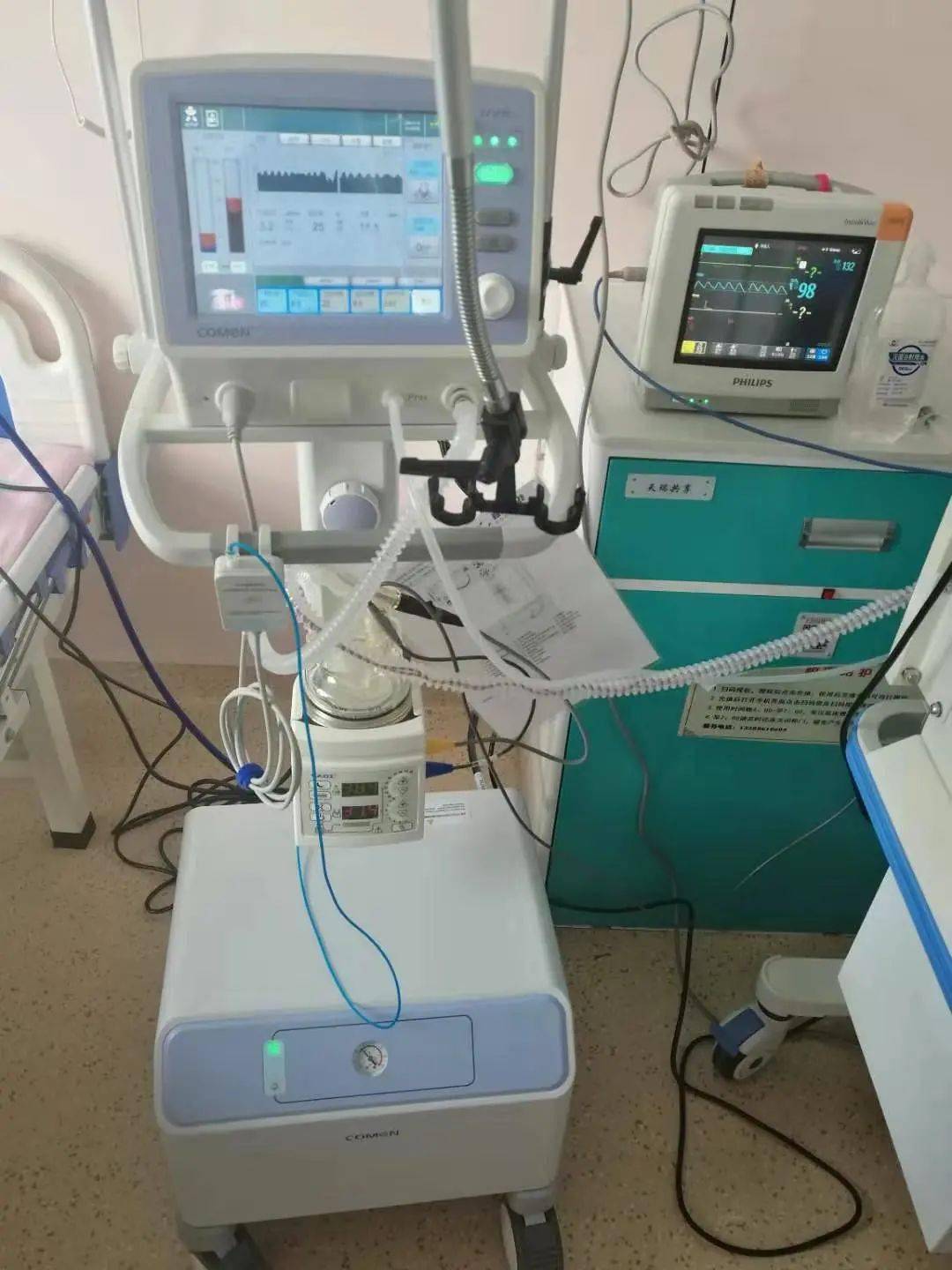 【关注】松原市中心医院首次使用呼吸机成功抢救早产儿