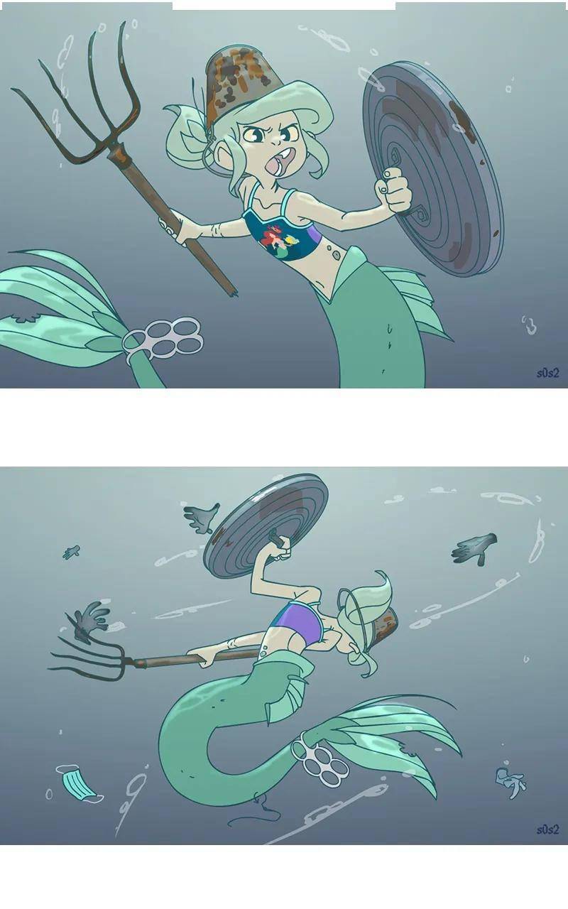 小美人鱼的新衣服漫画
