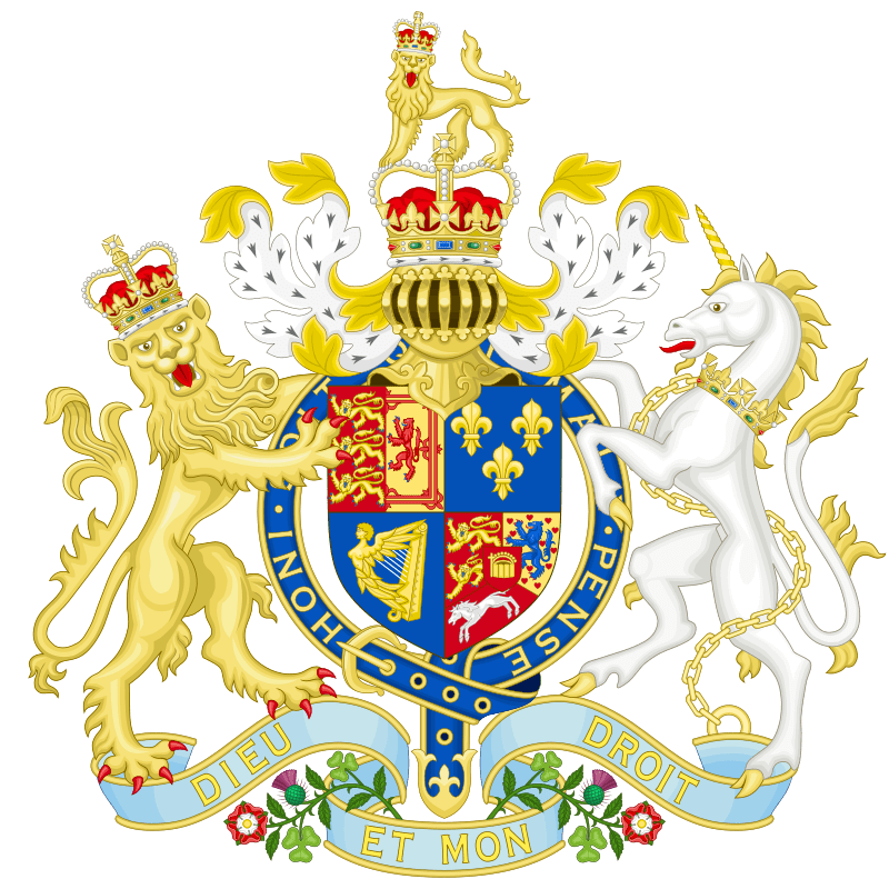 不列颠王国的国旗与国徽