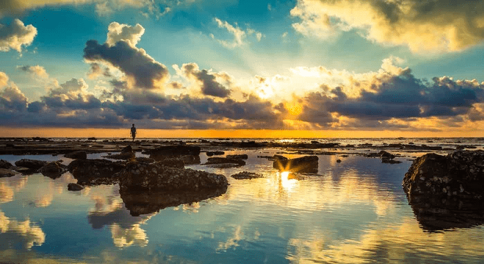 赏景涠洲岛【五彩滩日出】