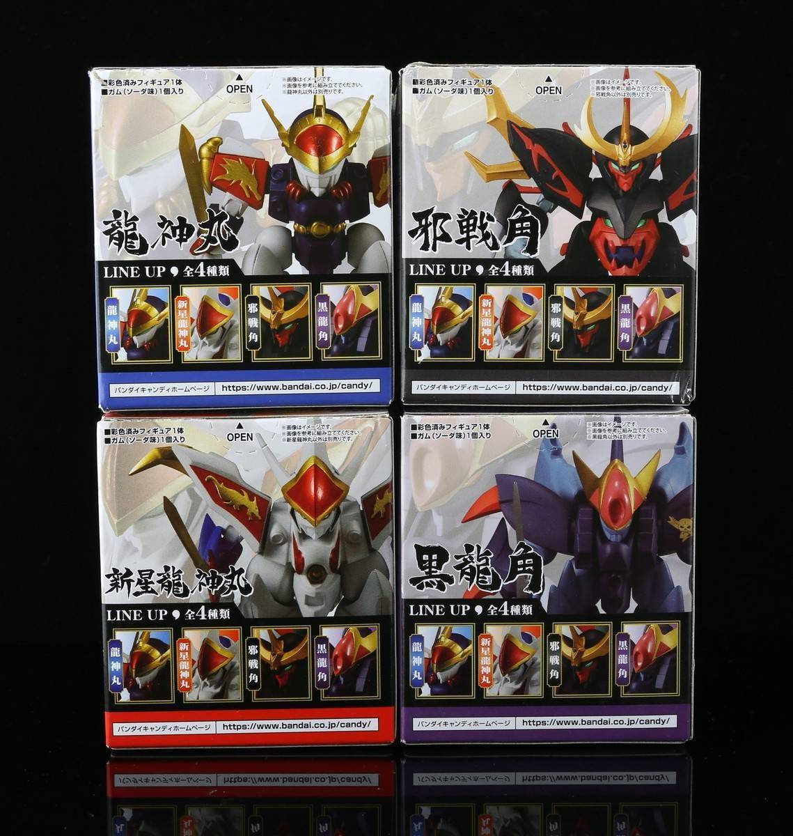 商品名:万代 魔神英雄传 魔神物语02 mashin-saga 02 食玩 发售时间