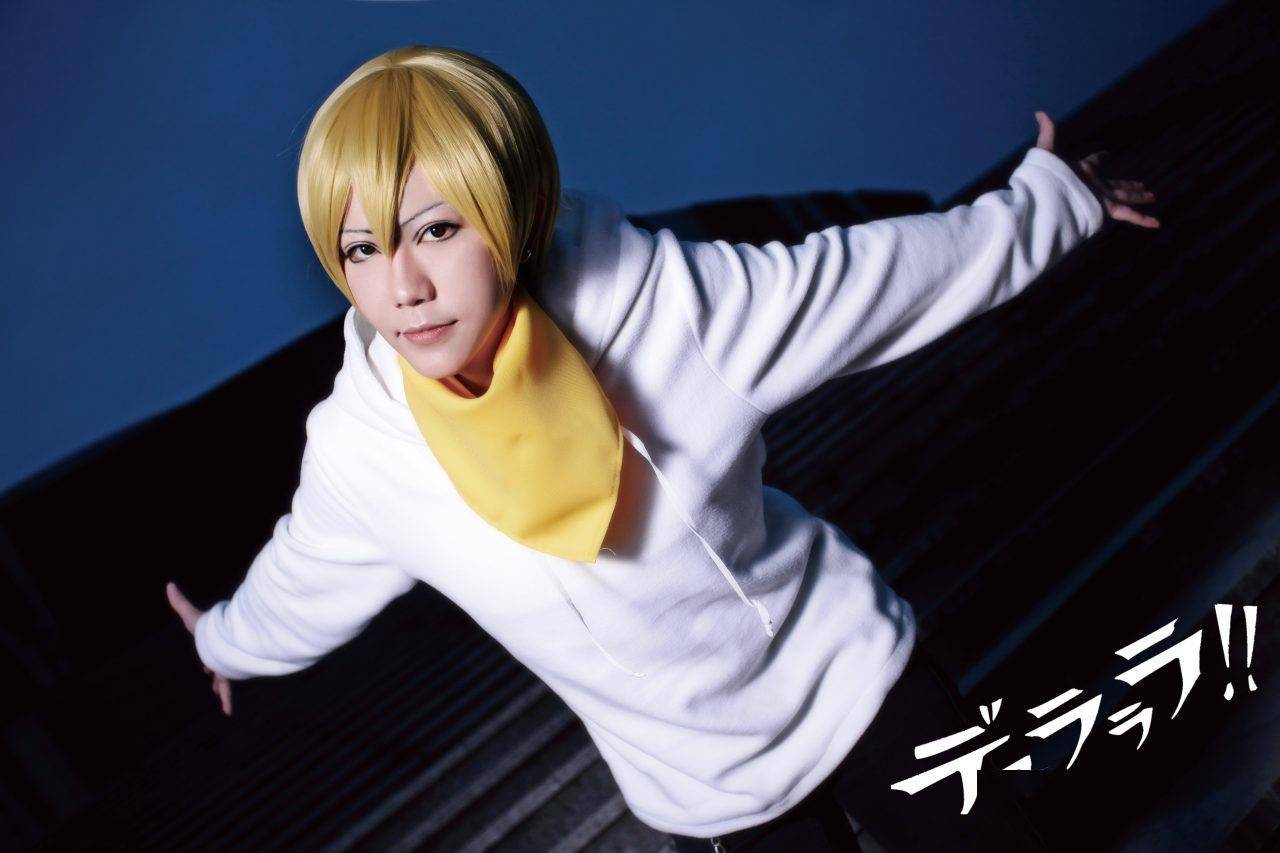 无头骑士异闻录纪田正臣cosplay