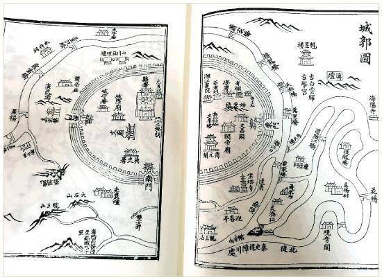 魁星楼残碑有"董储撰"等字样魁星楼残碑全部图乾隆《兴安县志"邑治