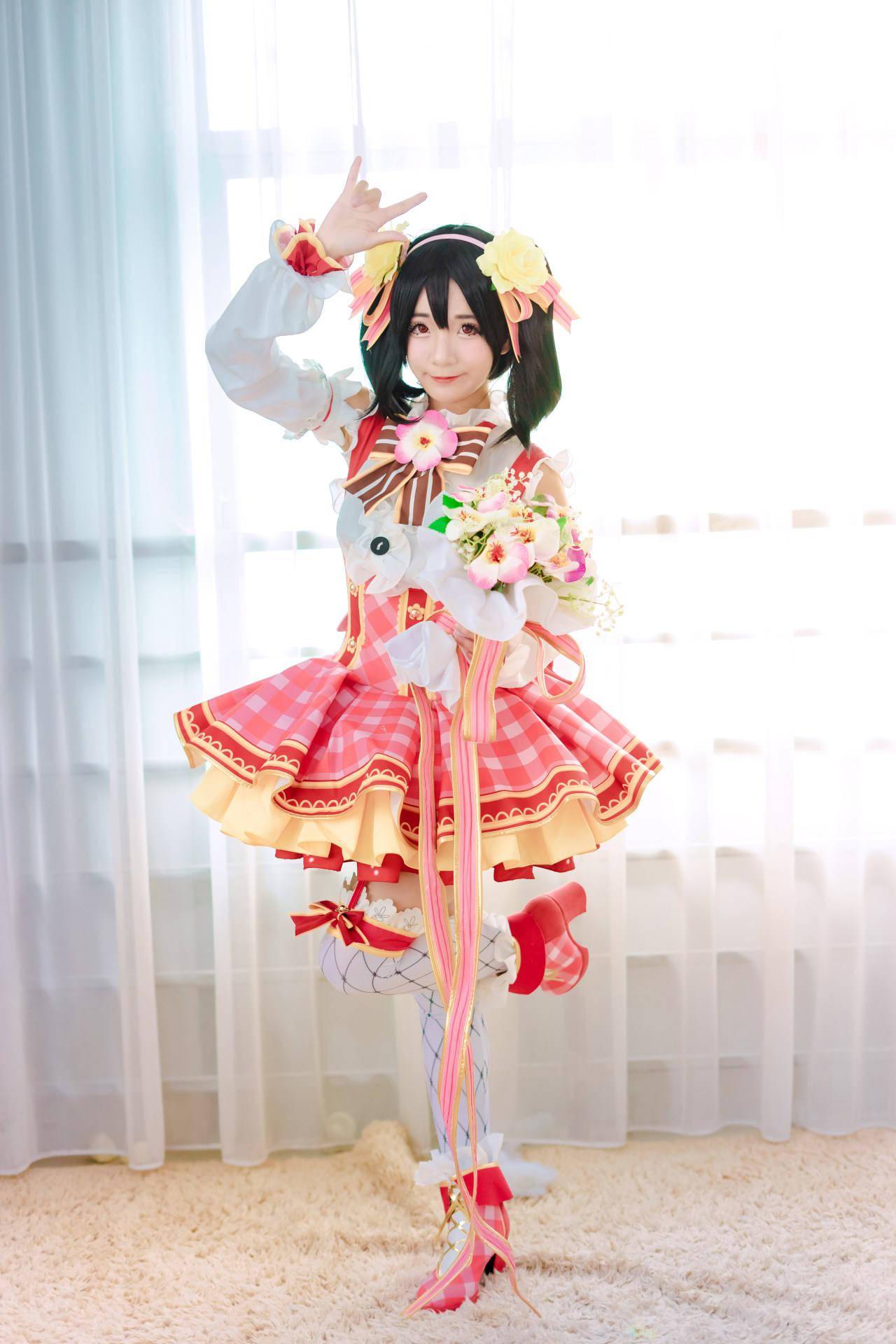 lovelive!矢泽妮可花束觉醒cosplay