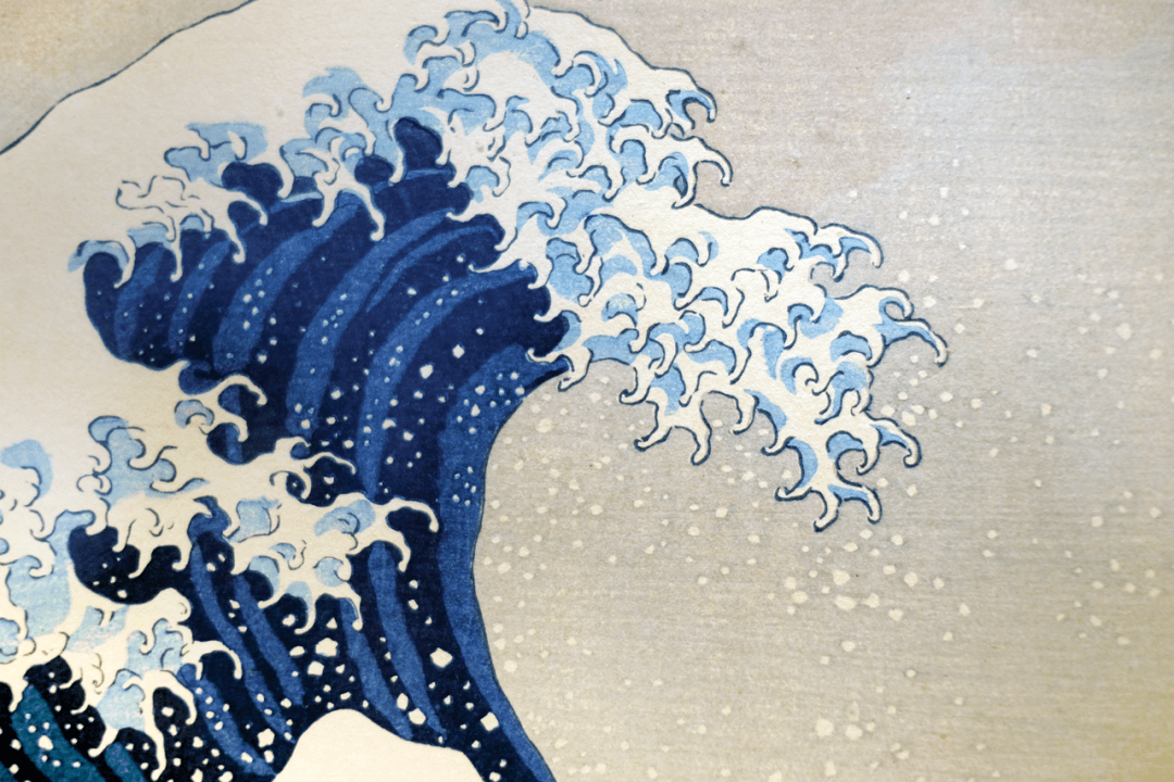 日本乐高大神花400小时,把浮世绘"海浪"变成3d版!这些