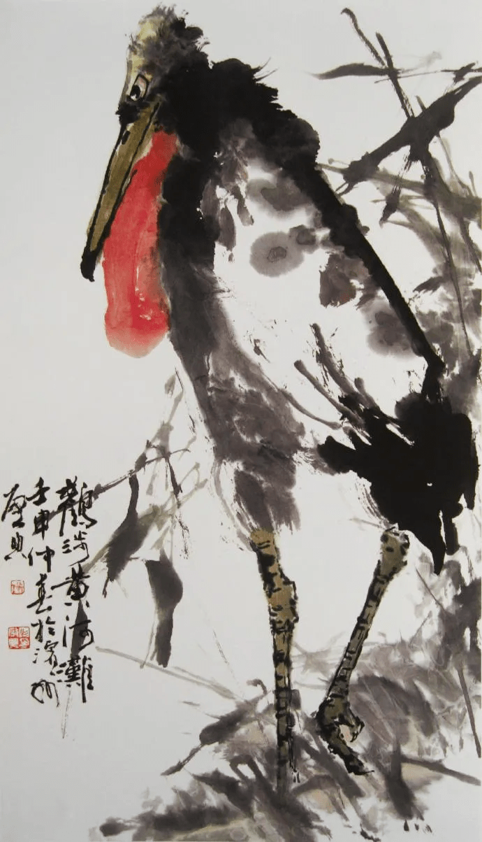 乍启典绘画作品欣赏