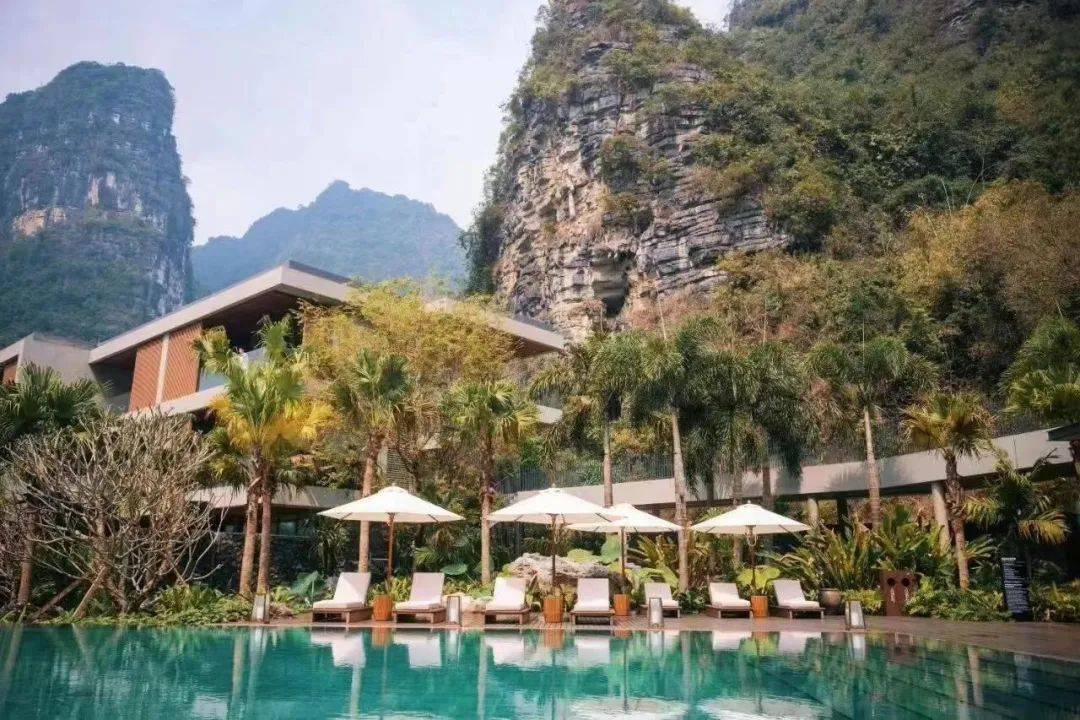 【暑假中秋】广西崇左·秘境丽世lux*度假村3天2晚特惠,含每日早餐