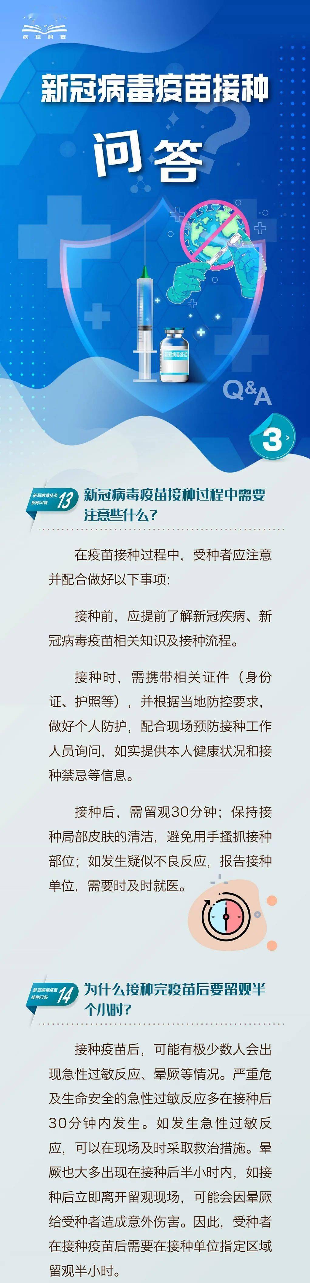 图解 新冠病毒疫苗接种问答(三)_江西省