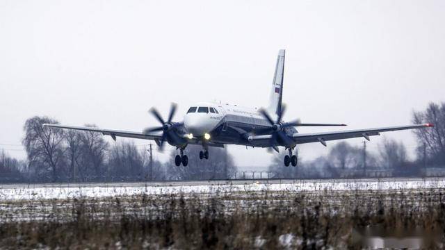 能坐64人在北极运营,俄罗斯支线极地客机伊尔-114-300