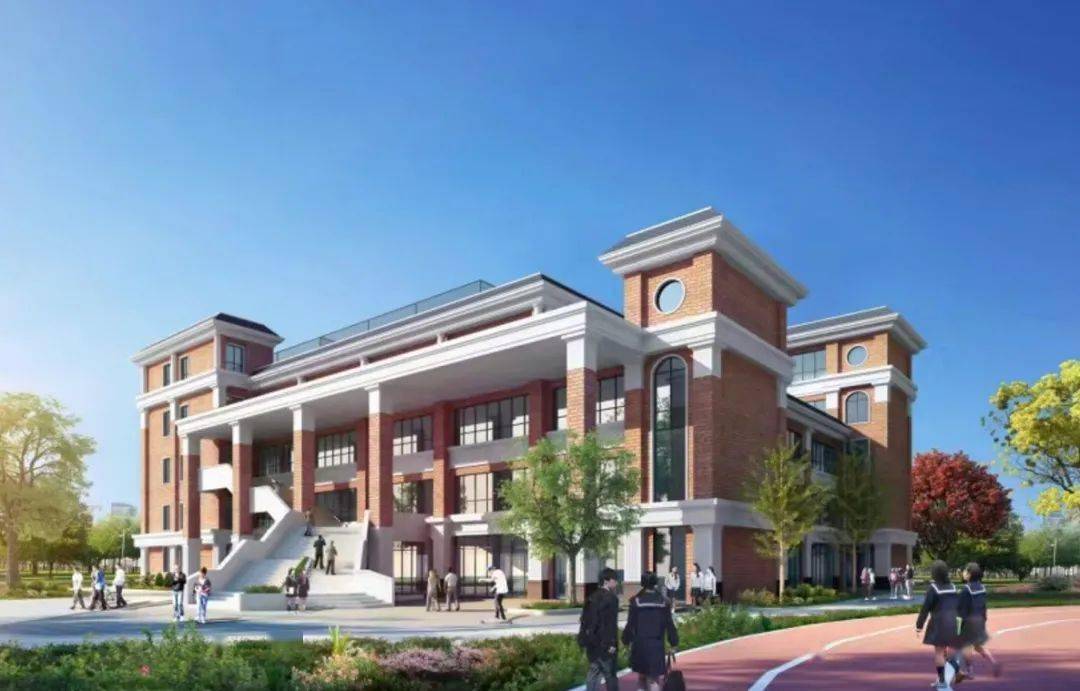 市第六高级中学新建教学楼效果图