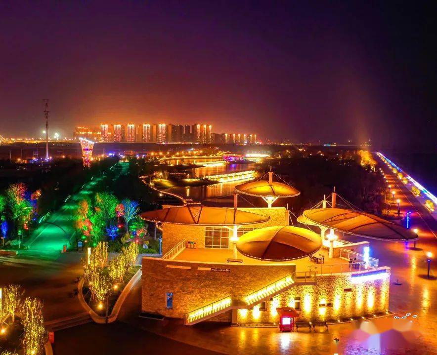 散步夜跑好去处!天津最美夜景公园来了