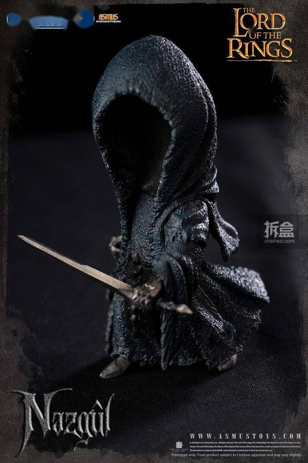 asmus toys 指环王 魔戒 阿拉贡阿尔温戒灵 q版公仔手办