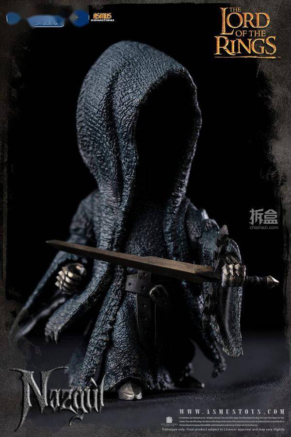 asmus toys 指环王 魔戒 阿拉贡阿尔温戒灵 q版公仔手办