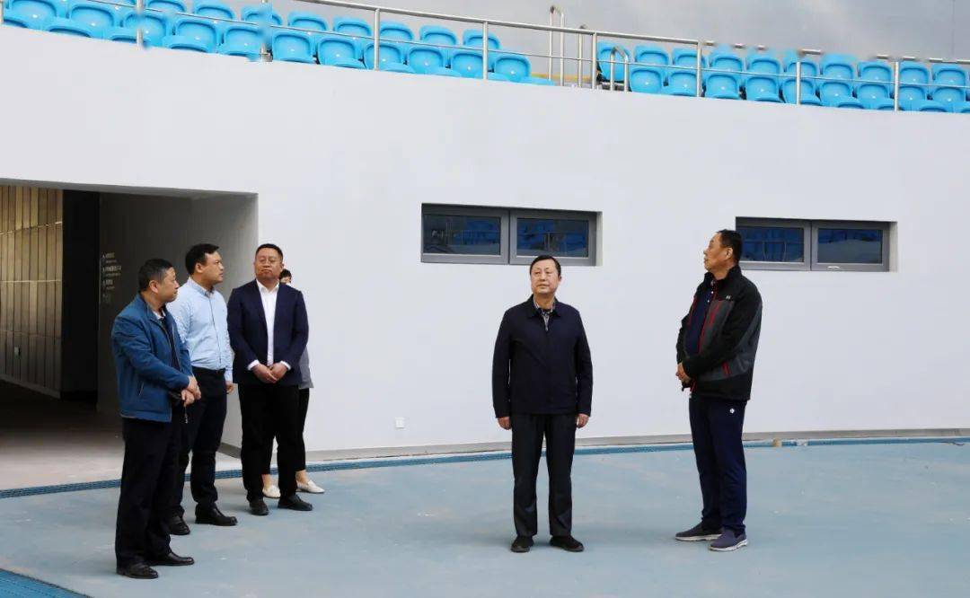 河南省体育局副局长杨中军莅临中心调研指导工作