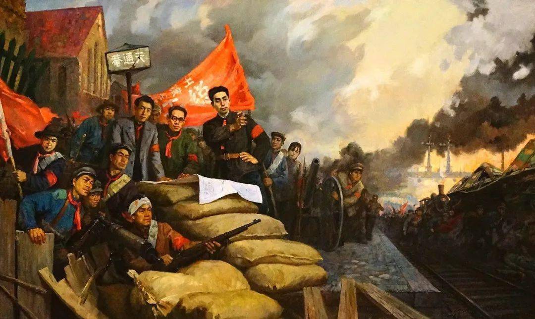 新征程】美术经典中的党史 | 中国共产党的创建和投身大革命的洪流