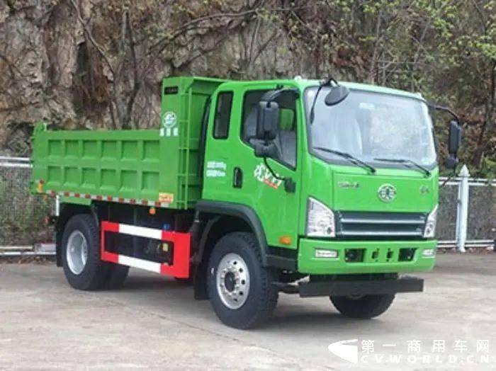 解放两轴自卸车