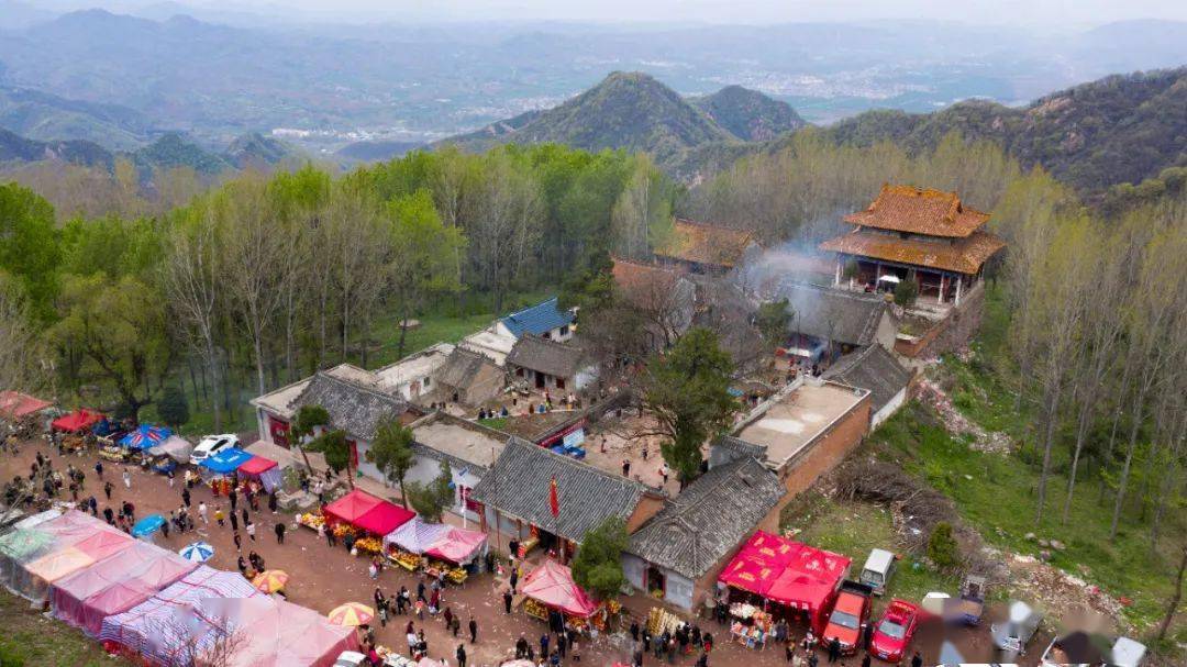 汝阳非遗项目展示岘山古刹庙会