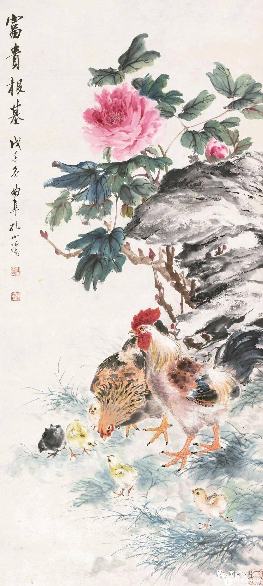 花开富贵,雍容大气:孔小瑜牡丹作品欣赏