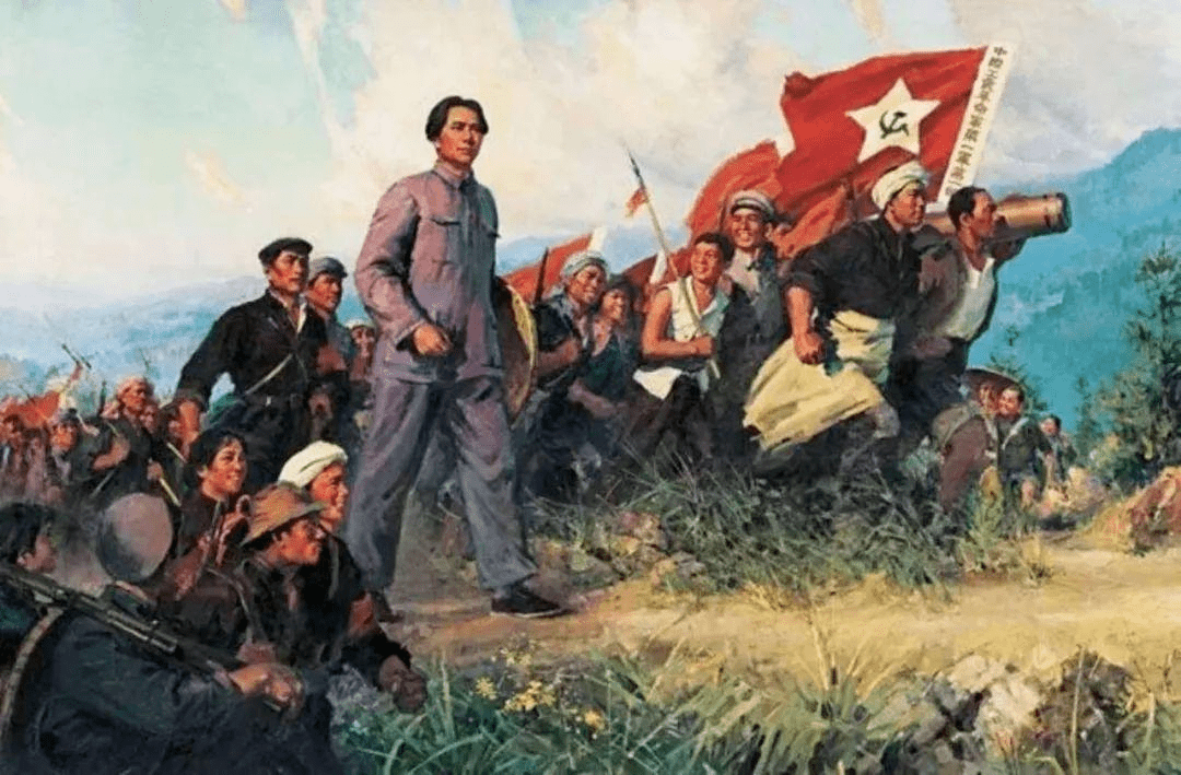 油画作品:秋收起义