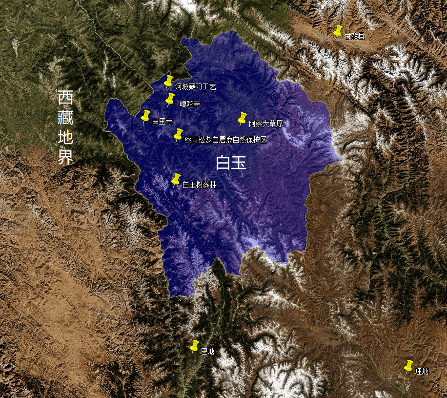 越野车深入峡谷腹地在白玉周边,我们探索中国还将带你深入小众目的地