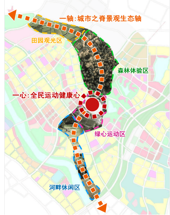 绵阳科技城新区鼓楼山公园,来了!田园观光区,森林体验