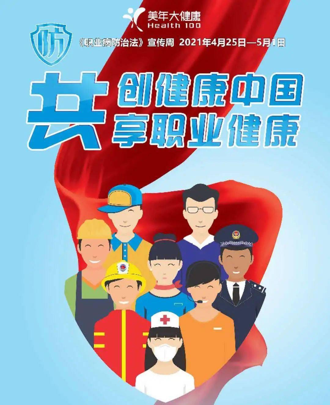共创健康中国,共享职业健康——2021年全国职业病防治