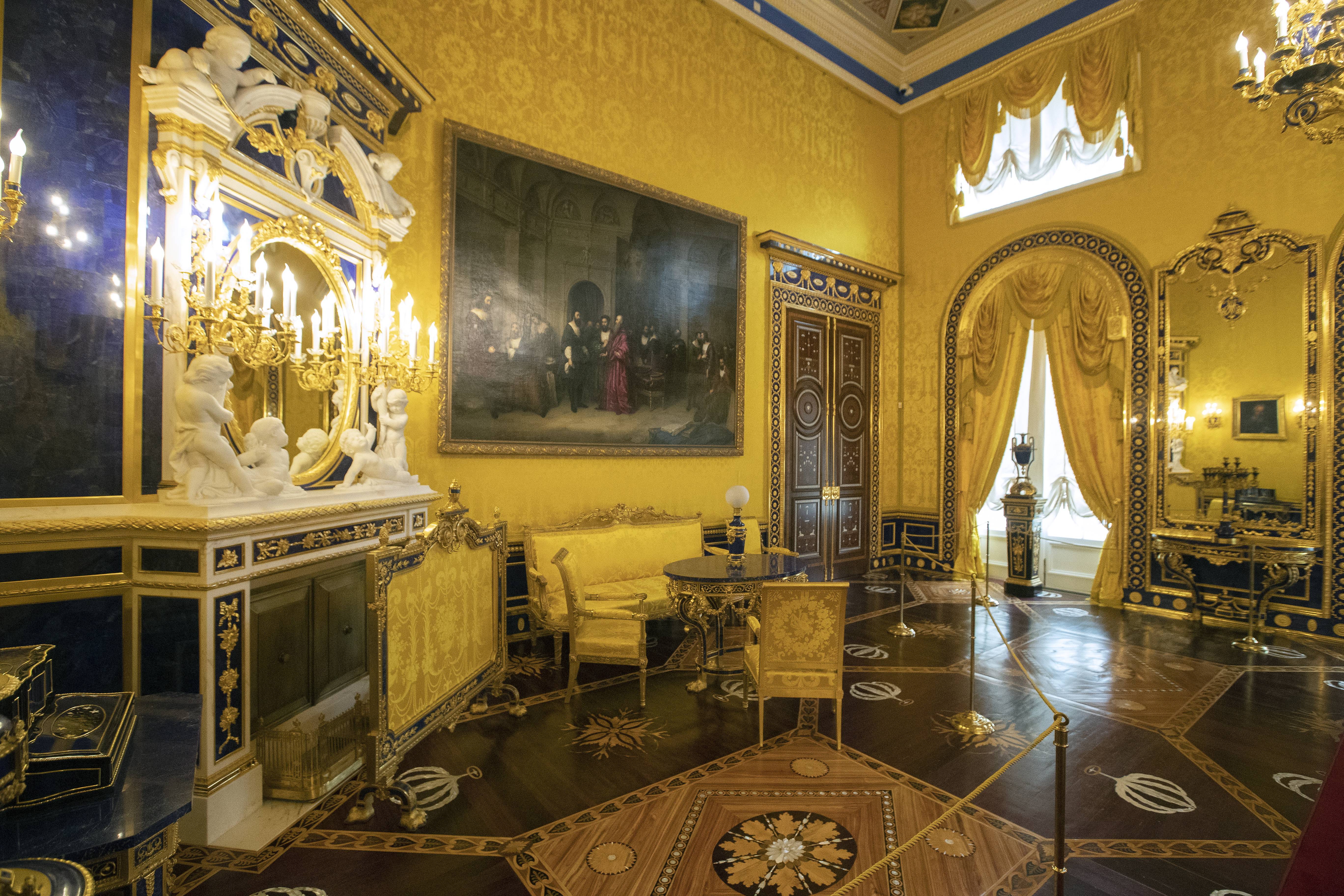 圣彼得堡叶卡捷琳娜宫里昂厅将重新开放