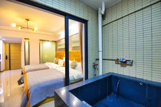 五一专场$388元住惠州龙门龙之泉温泉度假公寓温泉房含露台泡池无限