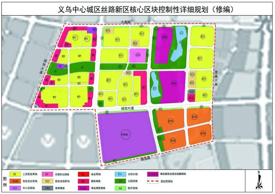 涉及北苑福田佛堂苏溪义乌新一批控制性详细规划来了