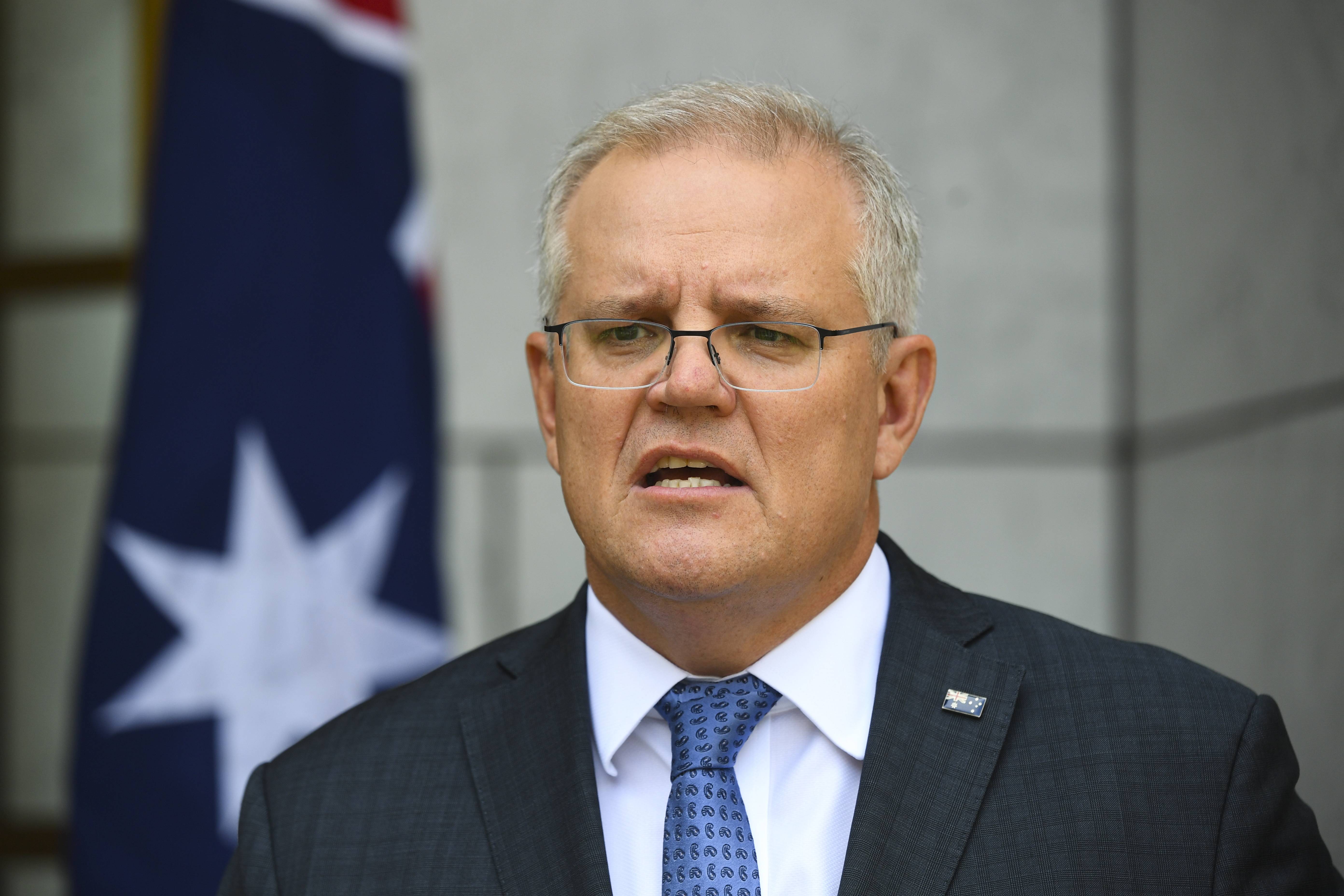 澳总理莫里森称在台湾问题上遵循"一国两制,外媒忙解释:表达有误