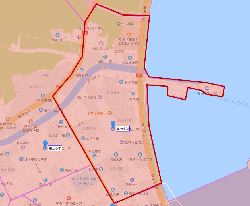 椒江学区划分图2021,椒江区学区划分图高清 2021年珠海学区划分最全整理!