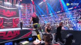 raw重磅前wwe冠军回归新军团成立兰迪rko杀疯了