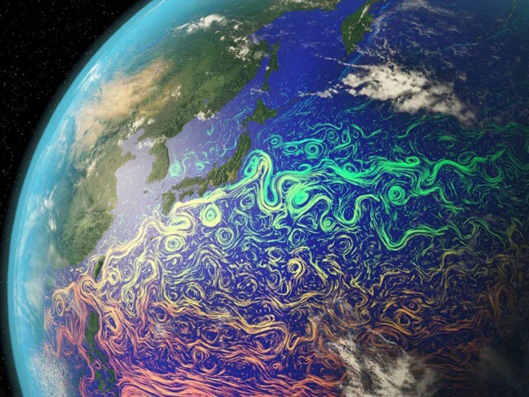 例如,墨西哥湾暖流起源于墨西哥湾,温度高的海水经过佛罗里达海峡沿