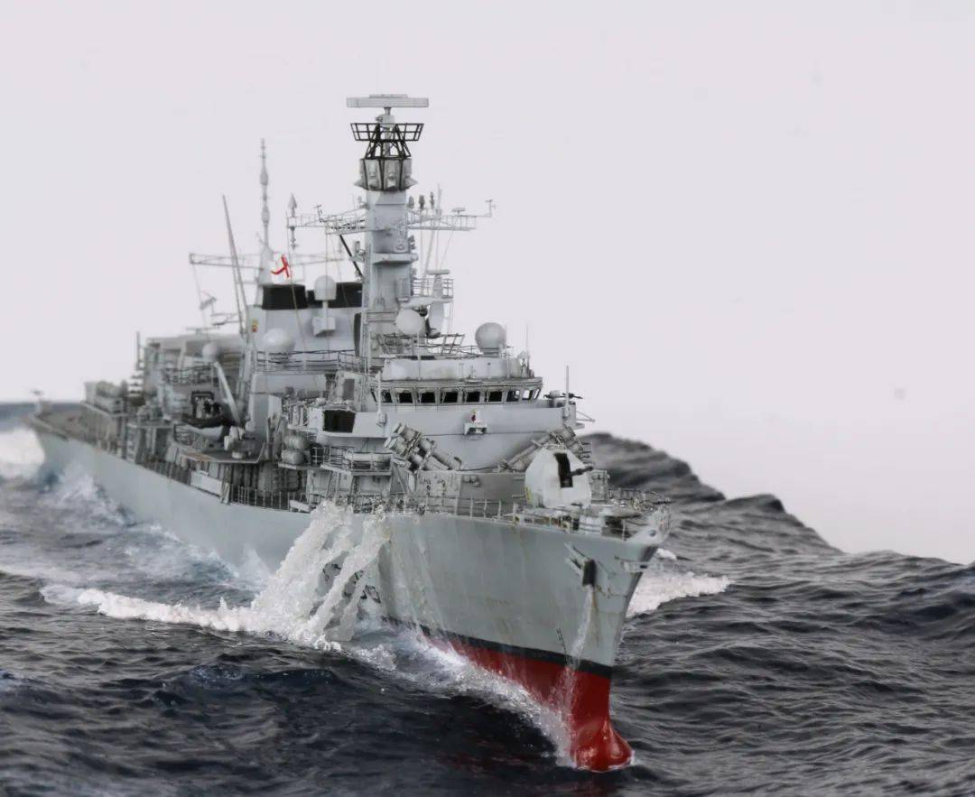 劈波斩浪英国皇家海军23型护卫舰蒙特罗斯号