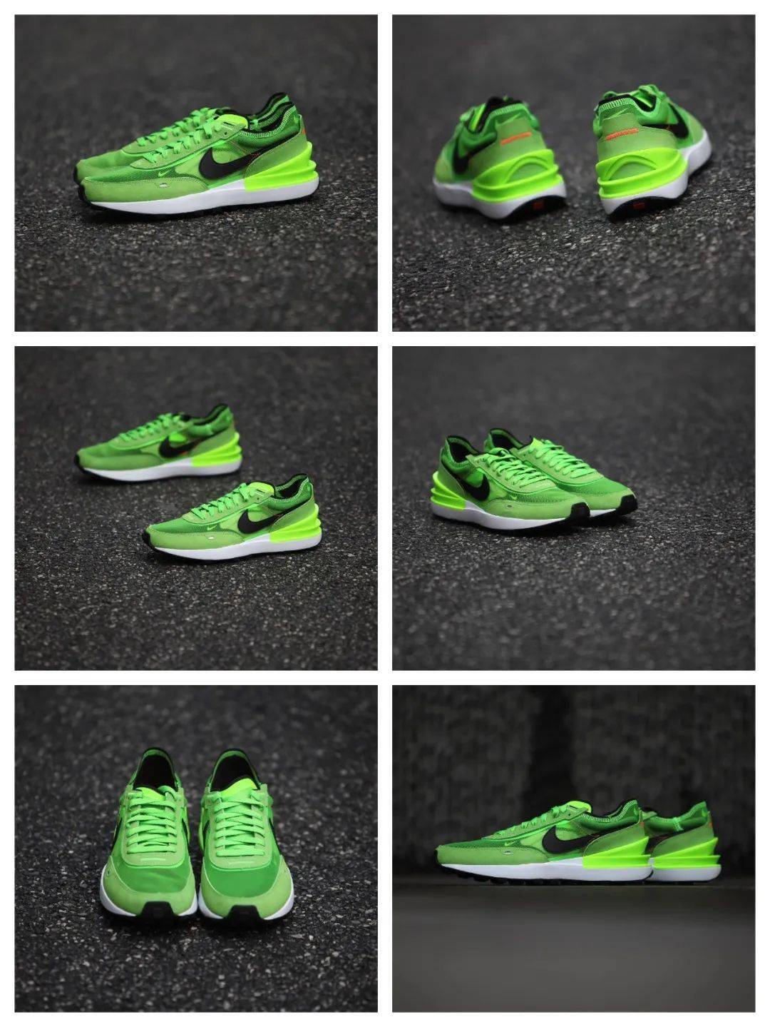 「 nike waffle one "electric green"|xh55限量发售