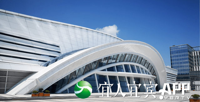 宜宾临港国际会展中心项目一角.(省十一建供图)