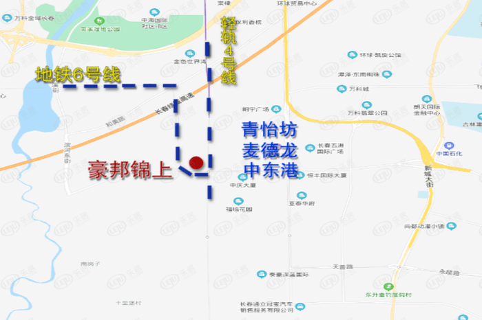 惊喜公园双地铁豪邦锦上实力圈粉