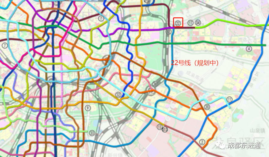 成都地铁2号线增站方案,30号线东段调整方案,s13线,22