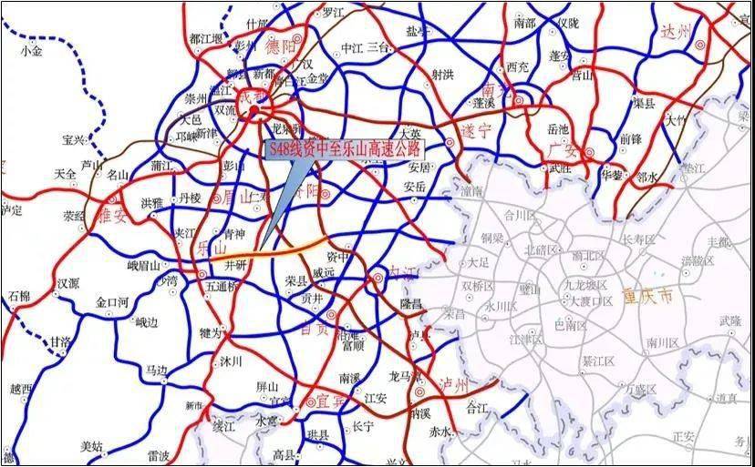 效果图 按照规划 资中至乐山高速公路 是《四川省高速公路网规划