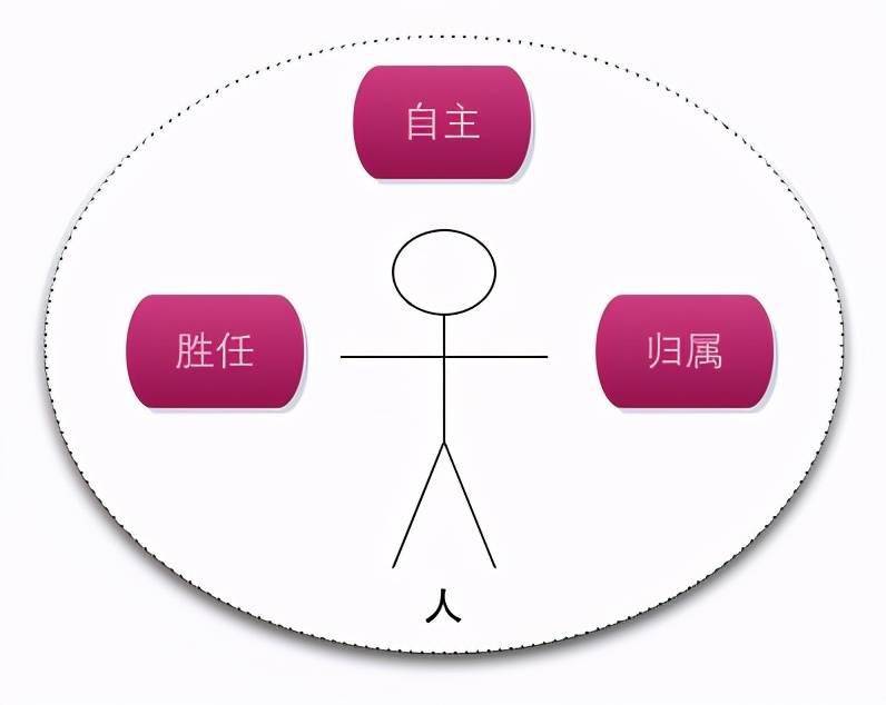 心理学家创立的 自我决定理论说:人有三个 基本心理需要 归属